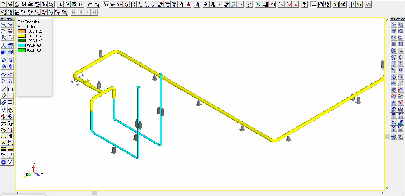 Estudo de Flexibilidade Linha de Vapor